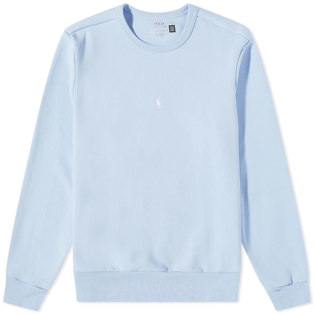 Polo by Ralph Lauren Men's Sky Blue Crewneck Sweater